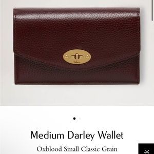 Mulberry Medium Darley Wallet